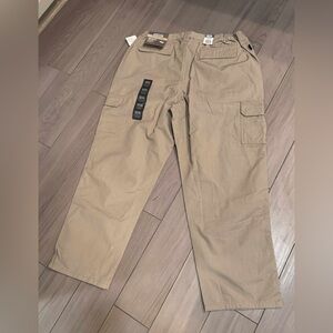 Gravel gear Men's Tan Cargo Pants 44x32 NEW WITH TAGS